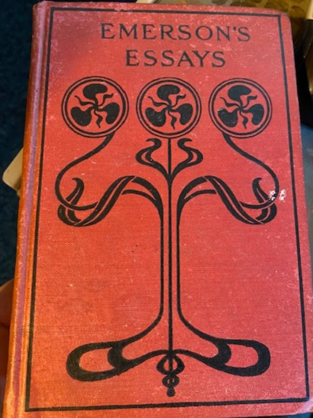 Emersons's Essays First Series W.B. Conkey 1890 HC